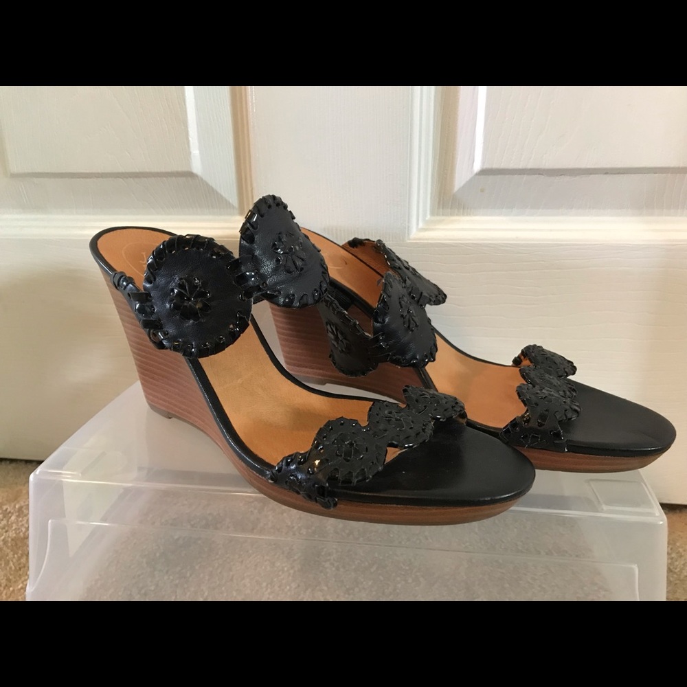 Jack Rogers Wedges NWOT